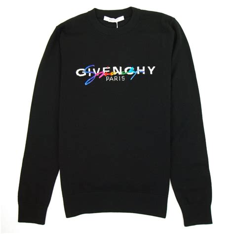 givenchy pullover bunte schrift|Givenchy sweatshirt sale.